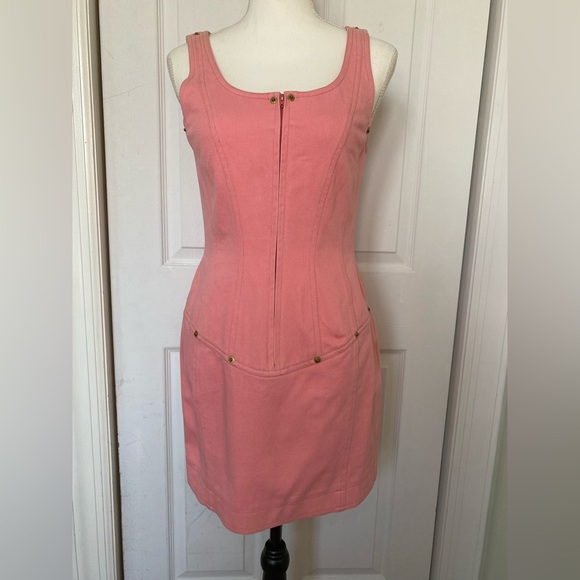 Anne Klein Dresses & Skirts - 90s Anne Klein Sample Dress Bubble Gum Pink Dress